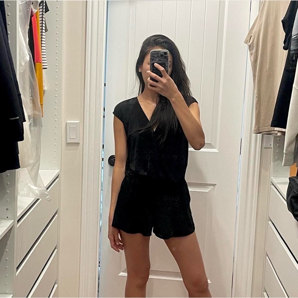 BCBGeneration V-Neck Romper